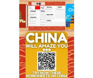 China Country Study Worksheet - Asia - Geography
