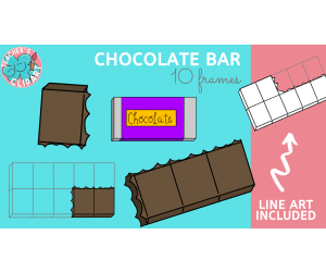 Chocolate Bar Fractions – Visual Math Activity