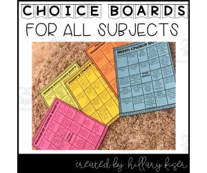 Choice Board Set