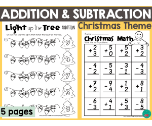 Christmas Addition & Subtraction