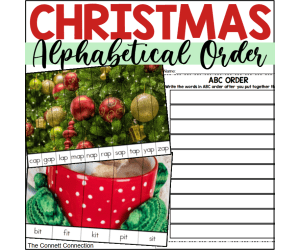 Christmas Alphabetical Order Puzzles
