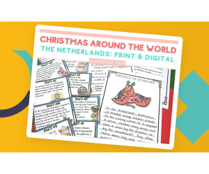 Christmas Around the World Activities: Netherlands Research Project