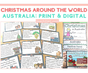 Christmas Around the World Activity | Christmas in Australia