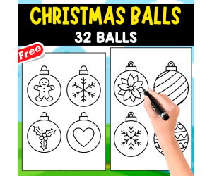 CHRISTMAS BALLS | 32 MODELS