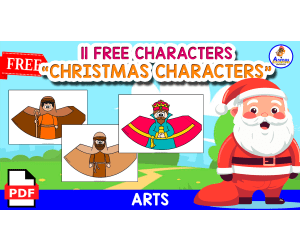 CHRISTMAS CHARACTERS | 11 FREE CHARACTERS | ART