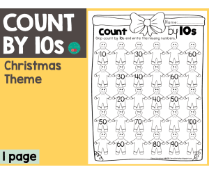 Christmas Count By 10s