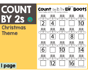 Christmas Count By 2's