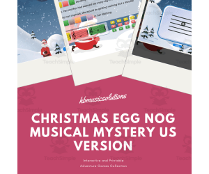 Christmas Egg Nog Musical Mystery - US Version
