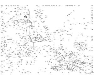 Christmas Eve Extreme Dot-to-Dot / Connect the Dots PDF