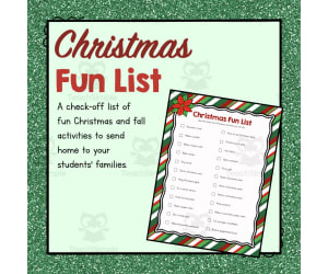 Christmas Fun List