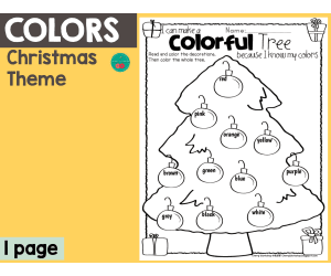 Christmas I Know My Colors