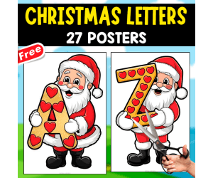 CHRISTMAS LETTERS | 27 FREE POSTERS