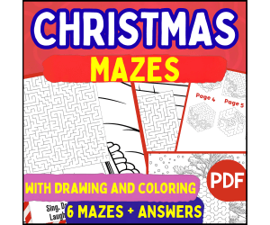 Christmas Mazes (PDF)