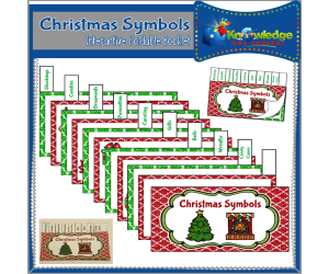 Christmas Symbols Interactive Foldable Booklet – EBOOK
