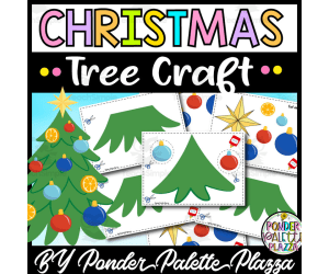 Christmas Tree Craft - Christmas Activity
