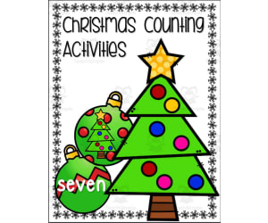 Christmas Tree Math - Counting Book