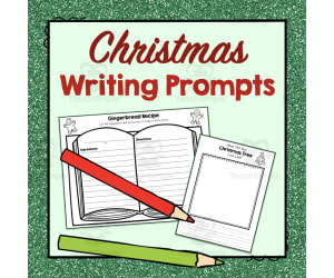 Christmas Writing Prompts Pack