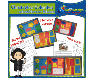 Christopher Columbus Lapbook / Interactive Notebook - EBOOK