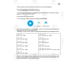 Chrome Music Lab 1-5: Major Scale Melody and Harmony