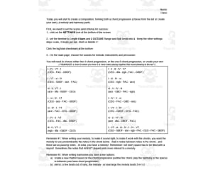 Chrome Music Lab 1-6: Culminating Task #1 - Major Scale Composition