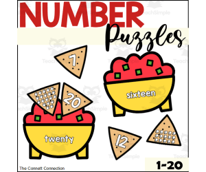 Cinco de Mayo Number Puzzles 1-20