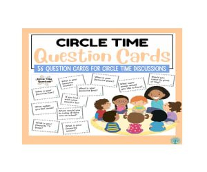 Circle Time Question Cards