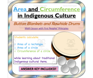 Circumference and Area of Circles (with First Peoples' Principles)