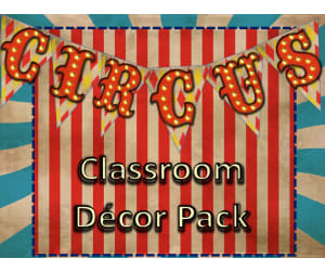 Circus Classroom Decor