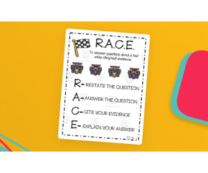 Citing Text Evidence Anchor Chart – 3-Chart Set