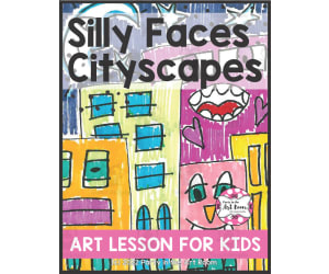 Cityscapes Art Lesson for Kids