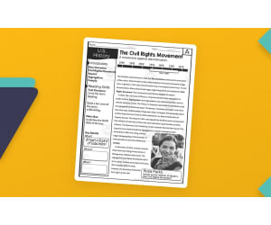 Civil Rights Movement – Reading Comprehension Packet