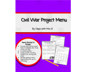 Civil War Choice Board