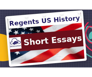 "Civil War No. 1" Regents US History Short Essays