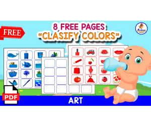CLASIFY COLORS | 6 FREE PAGES