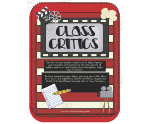 Class Critics Summarize and Discuss Activity