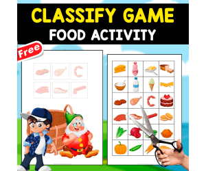 CLASSIFY THE FOOD | FUNNY ACTIVITY