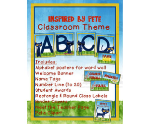 Classroom Decor Theme: Pete Inspired