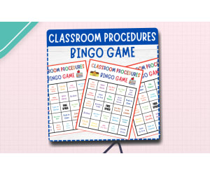 Classroom Procedures Bingo – Back-to-School Game