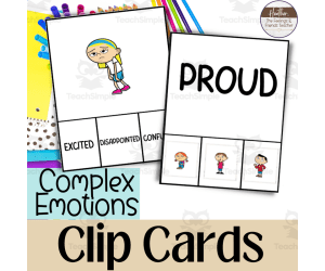 Clip Cards For Identifying Complex Emotions