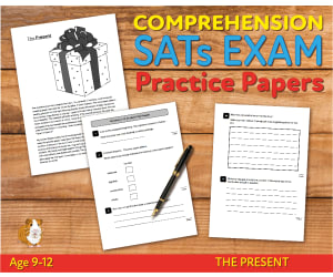Close Reading Comprehension Practice Papers (The Present) 9-12 years