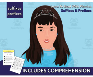Close Reading Comprehension 'Suffixes And Prefixes’