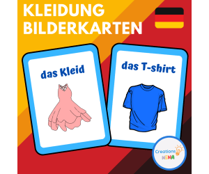 Clothing in German ( Kleidung )