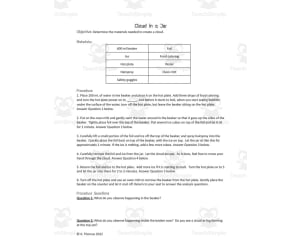 Cloud in a Jar Science Lab