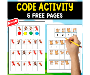 CODE ACTIVITY | 5 FREE PAGES