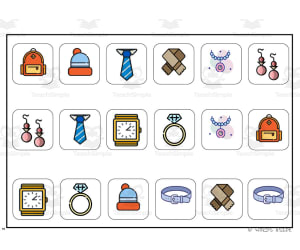 Cognitive Perceptual Boards | Accessories Pack 6