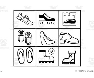 Cognitive Perceptual Boards | Footwear Pack 4