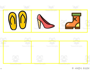 Cognitive Perceptual Boards | Footwear Pack 5