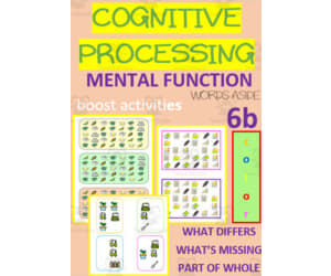Cognitive Processing | Mental Function Boost Activities - COLORED 6b
