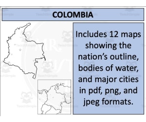Colombia Map Resources