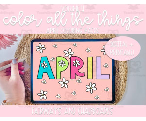 Color All The Things: April